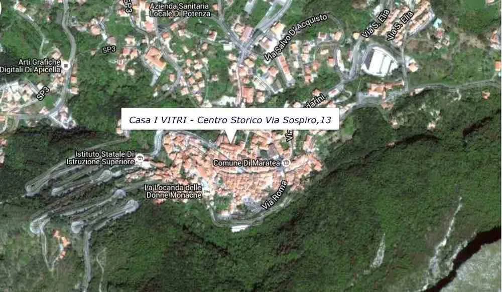 mappa casa i vitri